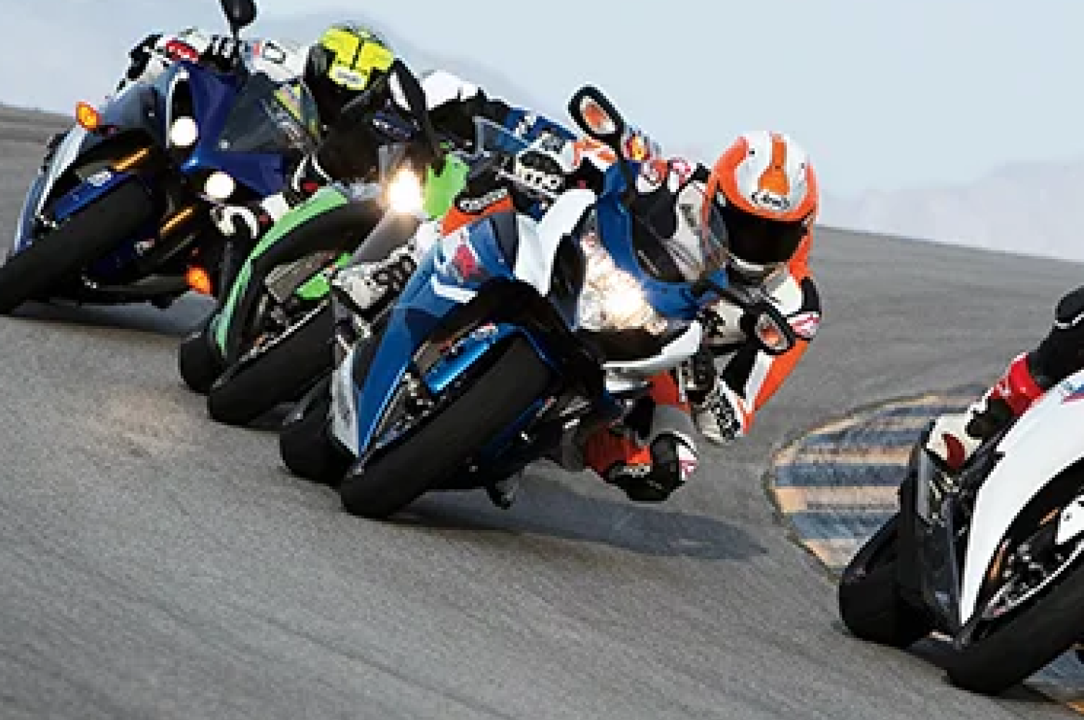 Motor GP ngebut dijalan Indonesia